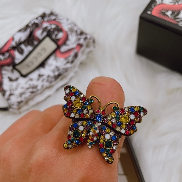 Gucci butterfly ring - Picture 2 of 11